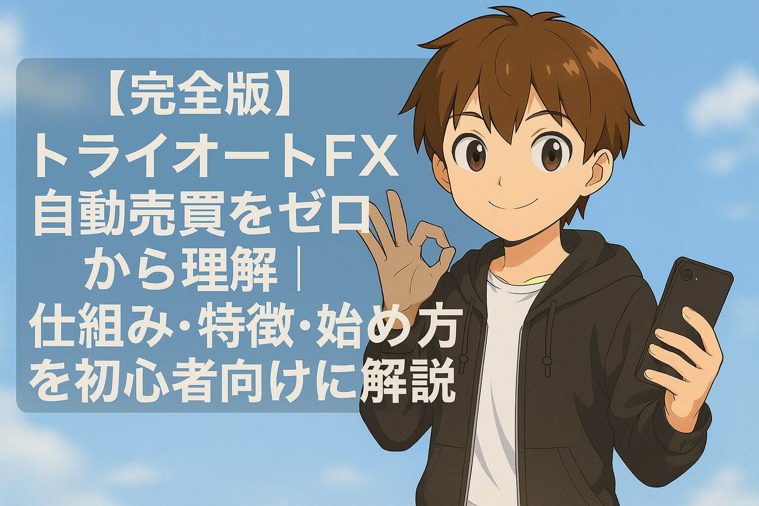【完全版】トライオートFX自動売買をゼロから理解｜仕組み・特徴・始め方を初心者向けに解説