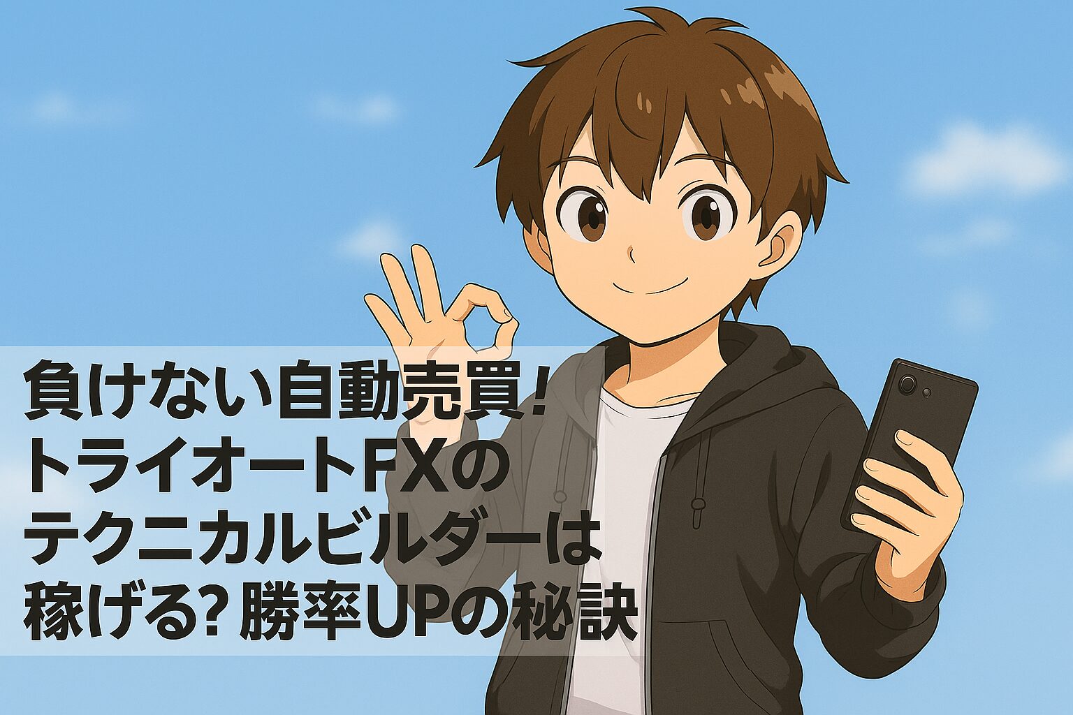 負けない自動売買！トライオートFXのテクニカルビルダーは稼げる？勝率UPの秘訣まとめ