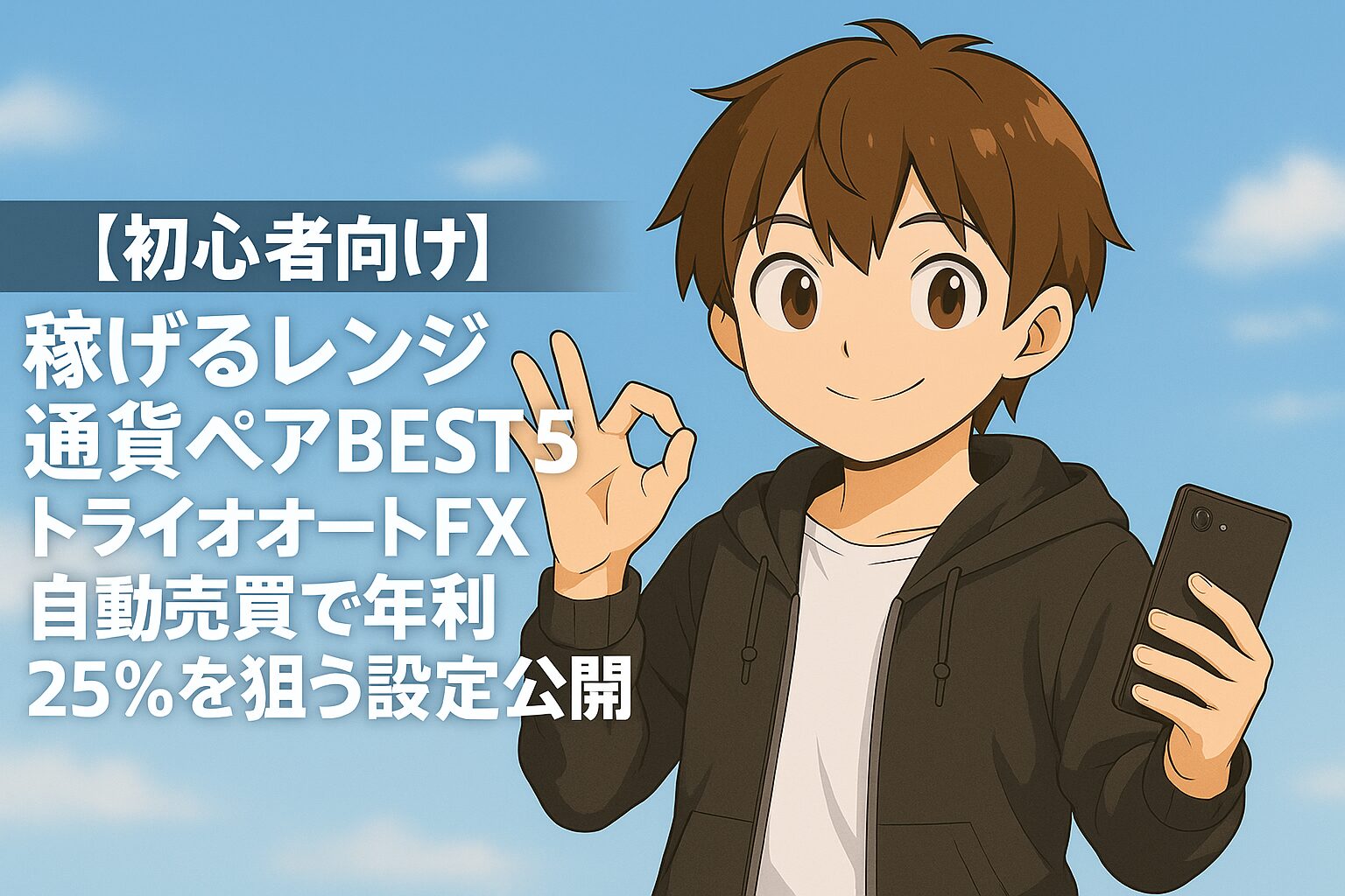 【初心者向け】稼げるレンジ通貨ペアBEST5｜トライオートFX自動売買で年利25％を狙う設定公開