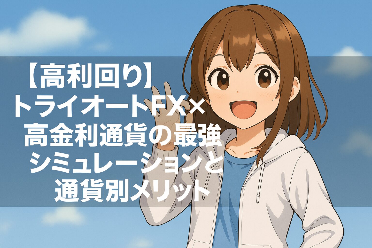 【高利回り】トライオートFX×高金利通貨の最強シミュレーションと通貨別メリット