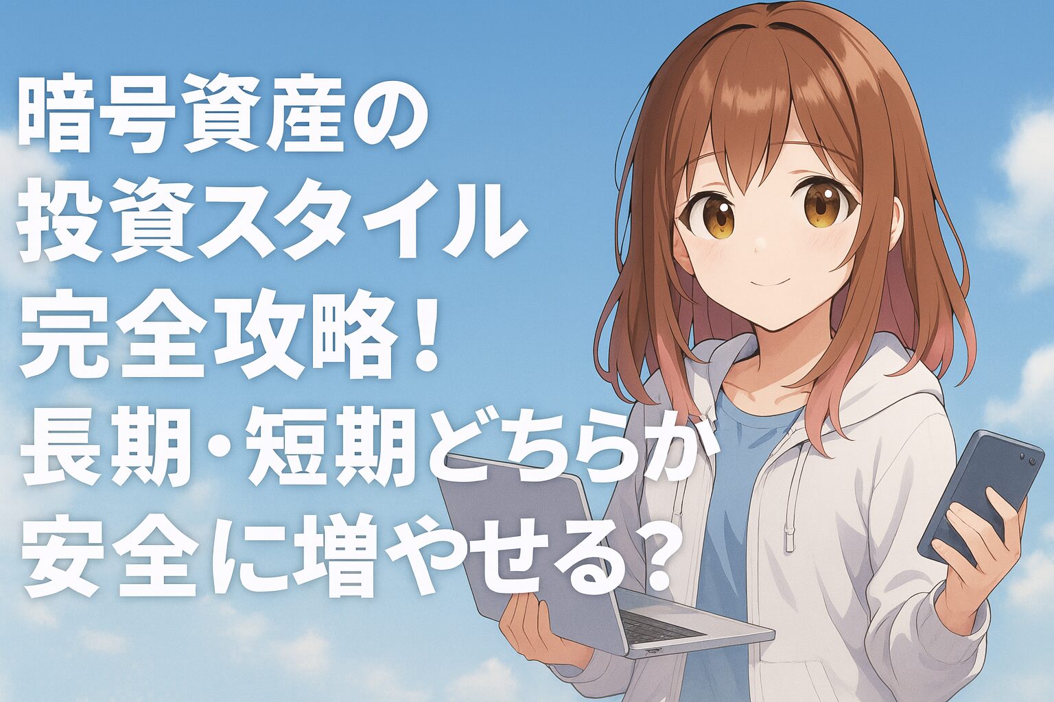 暗号資産の投資スタイル完全攻略！長期・短期どちらが安全に増やせる？