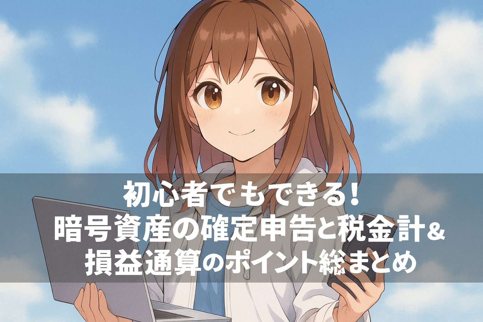 初心者でもできる！暗号資産の確定申告と税金計算＆損益通算のポイント総まとめ