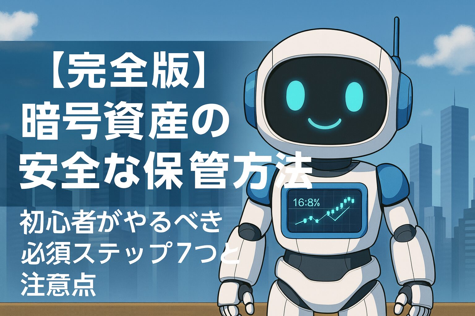 【完全版】暗号資産の安全な保管方法｜初心者がやるべき必須ステップ7つと注意点