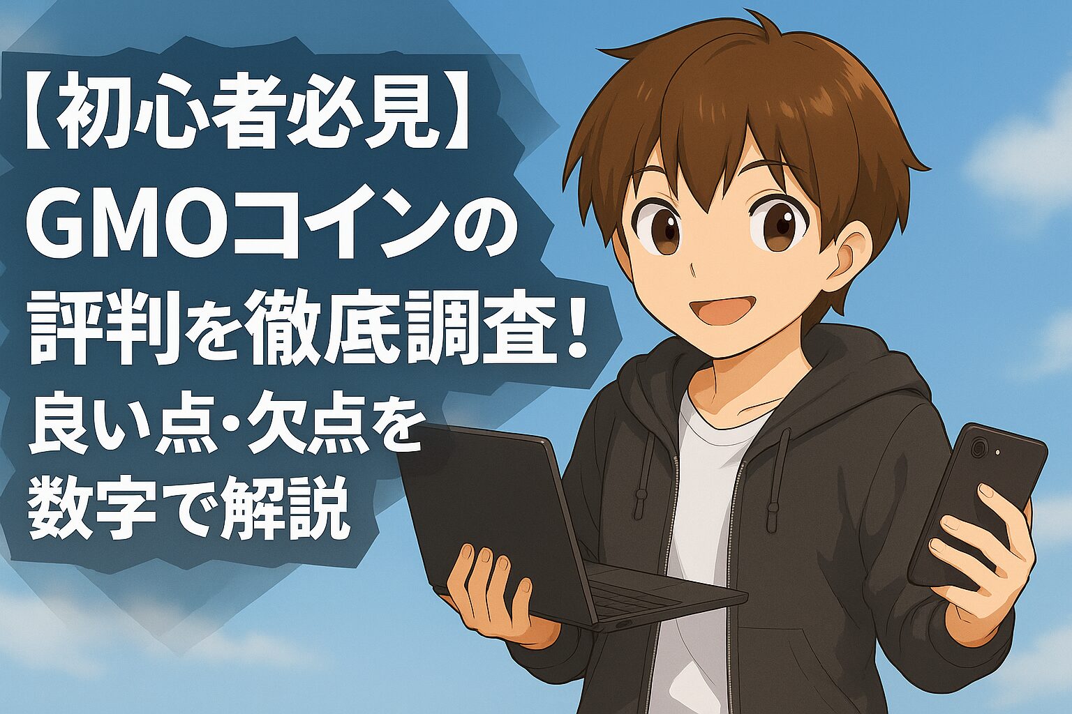 【初心者必見】GMOコインの評判を徹底調査！良い点・欠点を数字で解説